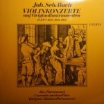 Johann Sebastian Bach - Alice Harnoncourt, Concentus Musicus Wien, Nikolaus Harnoncourt - Violinkonzerte Auf Originalinstrumenten II: BWV 1045, 1056, 1052 (LP, Ora)