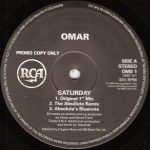 Omar - Saturday (12", Promo)