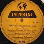 Nordwestdeutsche Philharmonie, Wilhelm Schüchter - Schön War Es In Paris Und Wien (10", Album, Mono)