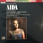 Giuseppe Verdi, Ingrid Bjoner, Ludovic Spiess, Karl-Heinz Stryczek, Rundfunkchor Leipzig, Staatskapelle Dresden, Giuseppe Patanè - Aida (LP, Album, Quad, RE, SQ)