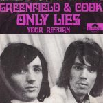 Greenfield & Cook - Only Lies  (7", Single)