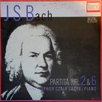 Christopher Czaja Sager - J.S. Bach , Partita Nr. 2 & 6 (LP)