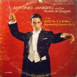 Johann Sebastian Bach, Antonio Janigro And The Zagrebački Solisti - Suite No. 2, In B Minor / Brandenburg Concerto No. 5 (LP, Album, Mono)
