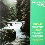Wolfgang Amadeus Mozart / Joseph Haydn / Lev Markiz, Timofej Dokschizer, Rudolf Barshai, Moscow Chamber Orchestra - Concert Voor Klarinet En Orkest In A, K 622 / Concert Voor Trompet En Orkest In Es (LP, Comp)