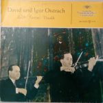 David Oistrach Und Igor Oistrach, Johann Sebastian Bach - Giuseppe Tartini - Antonio Vivaldi - Bach - Tartini - Vivaldi (LP, Mono)