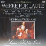 Johann Sebastian Bach, Monika Rost, Jürgen Rost - Werke Für Laute (LP, DMM)