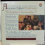 Antonio Salieri, London Symphony Orchestra, Zoltán Peskó - Sinfonia "Il Giorno Onomastico" / Sinfonia Veneziana / Variazioni Sull' Aria "La Follia Di Spagna" (LP)