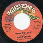 Rare Earth - What'd I Say (7", Single)