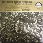 Ludwig Van Beethoven, Joan Sutherland, Norma Procter, Anton Dermota, Arnold van Mill, Chorale Du Brassus, Chœur Des Jeunes De L'Église National Vaudoise, L'Orchestre De La Suisse Romande, Ernest Ansermet - Choral Symphony (Symphony No.9 In D Minor) (LP)