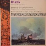 Joseph Haydn, Simfonijski Orkestar HRT-a, Antonio Janigro - The Sturm Und Drang Symphonies, Volume 1 (No.44 In E Minor, "Trauersymphonie" / No.45 In F Sharp Minor "Farewell Symphony")  (LP)