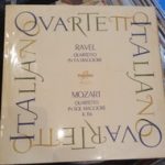 Maurice Ravel, Wolfgang Amadeus Mozart - Quartetto Italiano - Quartetto In Fa Maggiore / Quartetto In Sol Maggiore (LP)