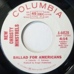 The New Christy Minstrels - Ballad For Americans / Gallant Men (7", Promo)