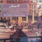 Wolfgang Amadeus Mozart, Igor Oistrach, Natalia Zertsalova - Sonatas For Violin And Piano No.21 In E-Minor, K.304, No.22 In A, K.305, No.23 In D, K.306 (LP)