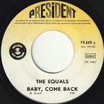The Equals - Baby, Come Back / Hold Me Closer (7", Single)
