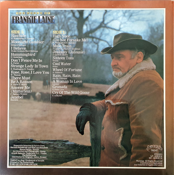 Frankie Laine The World Of Frankie Laine LP Comp Gat Akerrecords nl Frankie Laine The World Of Frankie Laine LP Comp Gat Akerrecords nl