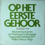 Various - Op het eerste gehoor (LP, Album)