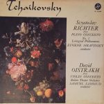 Pyotr Ilyich Tchaikovsky, Sviatoslav Richter, Leningrad Philharmonic Orchestra, Evgeny Mravinsky, David Oistrach, Bolshoi Theatre Orchestra, Samuel Samosud - Piano Concerto No. 1, Violin Concerto (LP, Comp, Mono)
