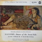 Richard Strauss, Fritz Reiner Conducting The Chicago Symphony Orchestra - Salomé: Dance Of The Seven Veils / Also Sprach Zarathustra (LP, Album, Mono)