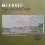 Ludwig van Beethoven - Josef Suk, The Czech Philharmonic Orchestra Dirigent Franz Konwitschny - Violinkonzert D-dur (LP, Album, Club)