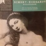 Nikolai Rimsky-Korsakov, Vsevolod Sakharov, Kiev Philharmonic Orchestra - Scheherazade (LP, Album, Mono, RE)