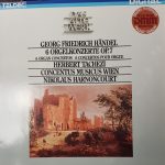 Georg Friedrich Händel, Herbert Tachezi, Concentus Musicus Wien, Nikolaus Harnoncourt - 6 Orgelkonzerte op.7 (LP)