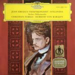 Jean Sibelius - Berliner Philharmoniker, Christian Ferras · Herbert von Karajan - Violinkonzert 🞄 Finlandia (LP, RE)