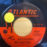 The Drifters - On Broadway / Let The Music Play (7", Single, RE)