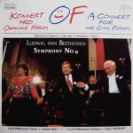 Ludwig van Beethoven, Gabriela Beňačková, Anne Gjevang, Günther Neumann, Artur Korn, Czech Philharmonic Chorus, Lubomír Mátl, The Czech Philharmonic Orchestra, Václav Neumann - Symphony No. 9 (Koncert Pro Občanské Fórum = A Concert For The Civic Forum) (LP)