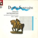 Antonín Dvořák, Camille Saint-Saëns - Cellokonzerte Rostropowitsch  (LP, Comp)