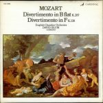 Wolfgang Amadeus Mozart, English Chamber Orchestra, David Blum (2) - Mozart - Divertimenti In B-Flat K. 287 & K. 138 (LP, Album, Dol)