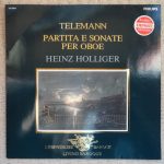 Telemann*, Heinz Holliger - Partita E Sonate Per Oboe (LP)