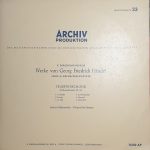 Georg Friedrich Händel – Berliner Philharmoniker · Fritz Lehmann - Feuerwerksmusik (10", Mono)