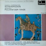 Nikolai Rimsky-Korsakov / Alexander Borodin - Wiener Symphoniker, Jean Fournet, Willem Van Otterloo - Scheherazade / Polowetzer Tänze (LP, Mono)