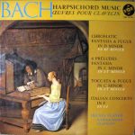 Johann Sebastian Bach, Helma Elsner - Harpsichord Music / Œuvres Pour Clavecin (LP, Club)