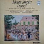 Johann Strauss Jr., Vienna Symphony Orchestra*, Wolfgang Sawallisch - Johann Strauss Concert  (LP, Mono, Gat)
