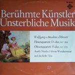 Wolfgang Amadeus Mozart - Aurèle Nicolet, Helmut Winschermann Und Das Kehr-Trio* - Flötenquartett D-dur, KV 285 / Oboenquartett F-dur, KV 370 (10", Mono)