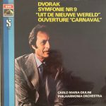 Carlo Maria Giulini, Philharmonia Orchestra, Antonín Dvořák - Symphony N°9 In E Minor, Op.95 "Uit De Nieuwe Wereld" Overture "Carnaval" (LP, Album)
