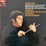 English Chamber Orchestra, Daniel Barenboim - Wolfgang Amadeus Mozart - Sinfonie Nr. 29 A-dur KV 201, Märsche Nr. 1 Und 2, KV 335, Sinfonie Nr. 40 G-moll KV 550 (LP, Comp)