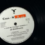 JD Braithwaite* - Give Me The Night (The Remixes) (2x12")