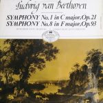 Ludwig van Beethoven, Hungarian State Orchestra ,Conducted By János Ferencsik - Symphony No. 1 In C Major, Op 21 - Symphony No. 8 In F Major, Op 93 (LP, Eng)