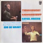 Pyotr Ilyich Tchaikovsky, Sergei Vasilyevich Rachmaninoff, Rafaël Orozco, Edo de Waart - Klavierkonzert Nr.1 / Klavierkonzert Nr. 2 (LP, Album)