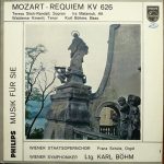 Wolfgang Amadeus Mozart - Wiener Symphoniker Karl Böhm Mozart Requiem KV 626 (LP)
