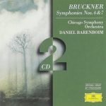Bruckner*, Chicago Symphony Orchestra, Daniel Barenboim - Symphonies Nos. 4 & 7 (2xCD, Comp, RM)