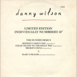 Danny Wilson (2) - The Dundee Demo's (10", Ltd, Num)