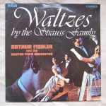 Arthur Fiedler And The Boston Pops Orchestra - Waltzes By The Strauss Family (LP, Album, RE, USA)