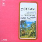 Camille Saint-Saëns - Philippe Entremont, The Philadelphia Orchestra, Eugene Ormandy - Concertos Pour Piano Et Orchestre N°2 Et 4 (LP)