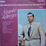 Mario Lanza - His Greatest Hits From Operettas And Musicals Vol. 2 (LP, Comp)