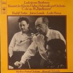 Ludwig van Beethoven, Rudolf Serkin . Jaime Laredo . Leslie Parnas - Konzert Für Klavier, Violine, Violoncello Und Orchester C-Dur Op.56 Tripelkonzert  (LP, Album)