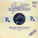 The Pasadena Roof Orchestra - Pennies From Heaven / Back In Your Own Backyard (10", Mono, (A )