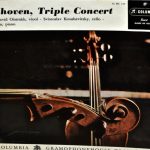 Ludwig Van Beethoven - David Oistrakh Trio, Philharmonia Orchester*, Sir Malcolm Sargent - Beethoven, Triple Concert- Solisten: David Oistrakh, Viool - Sviatoslav Knushevitzky, Cello - Lev Oborin, Piano  (10", Mono)